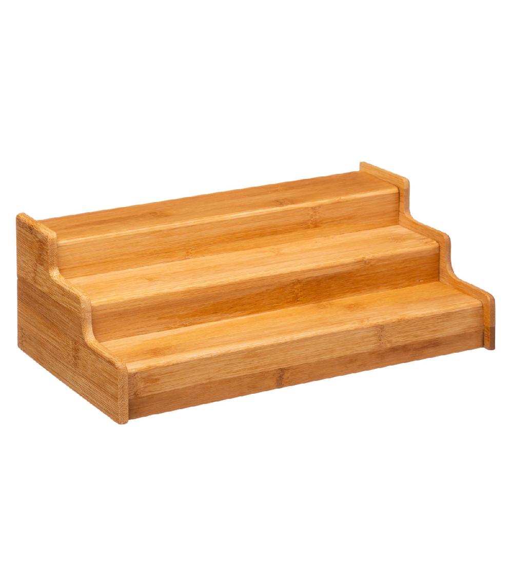 wadiga Rack à épices extensible en bambou