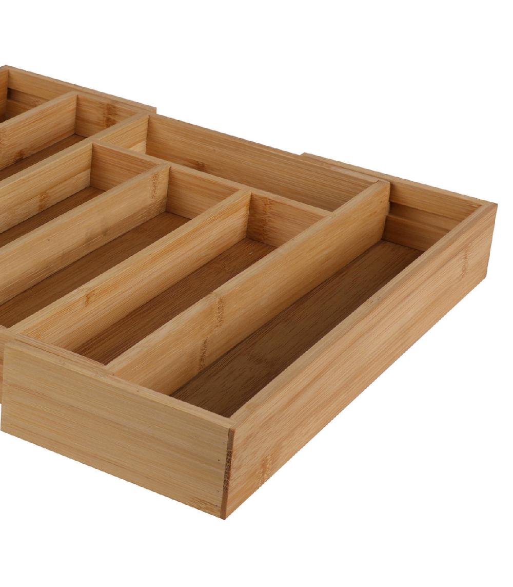 Wadiga Range-couverts Bambou Extensible