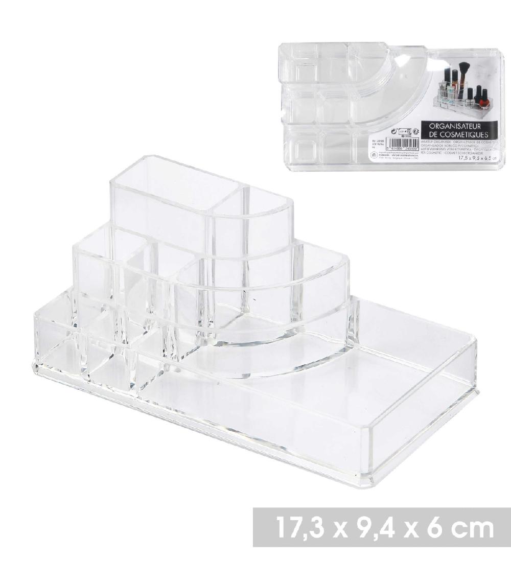 Wadiga Rangement Maquillage Transparent