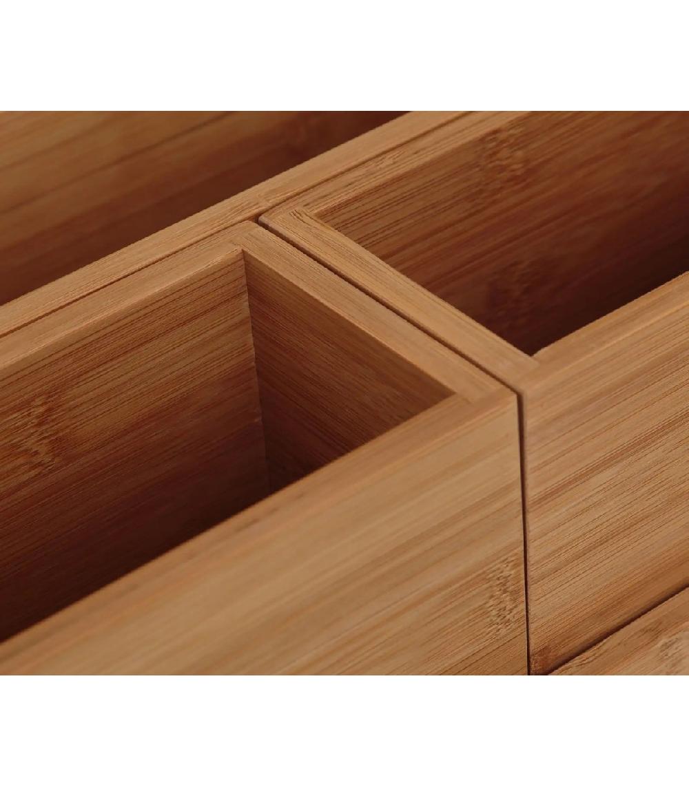 Wadiga Rangement Organisateur Salle De Bain Bambou