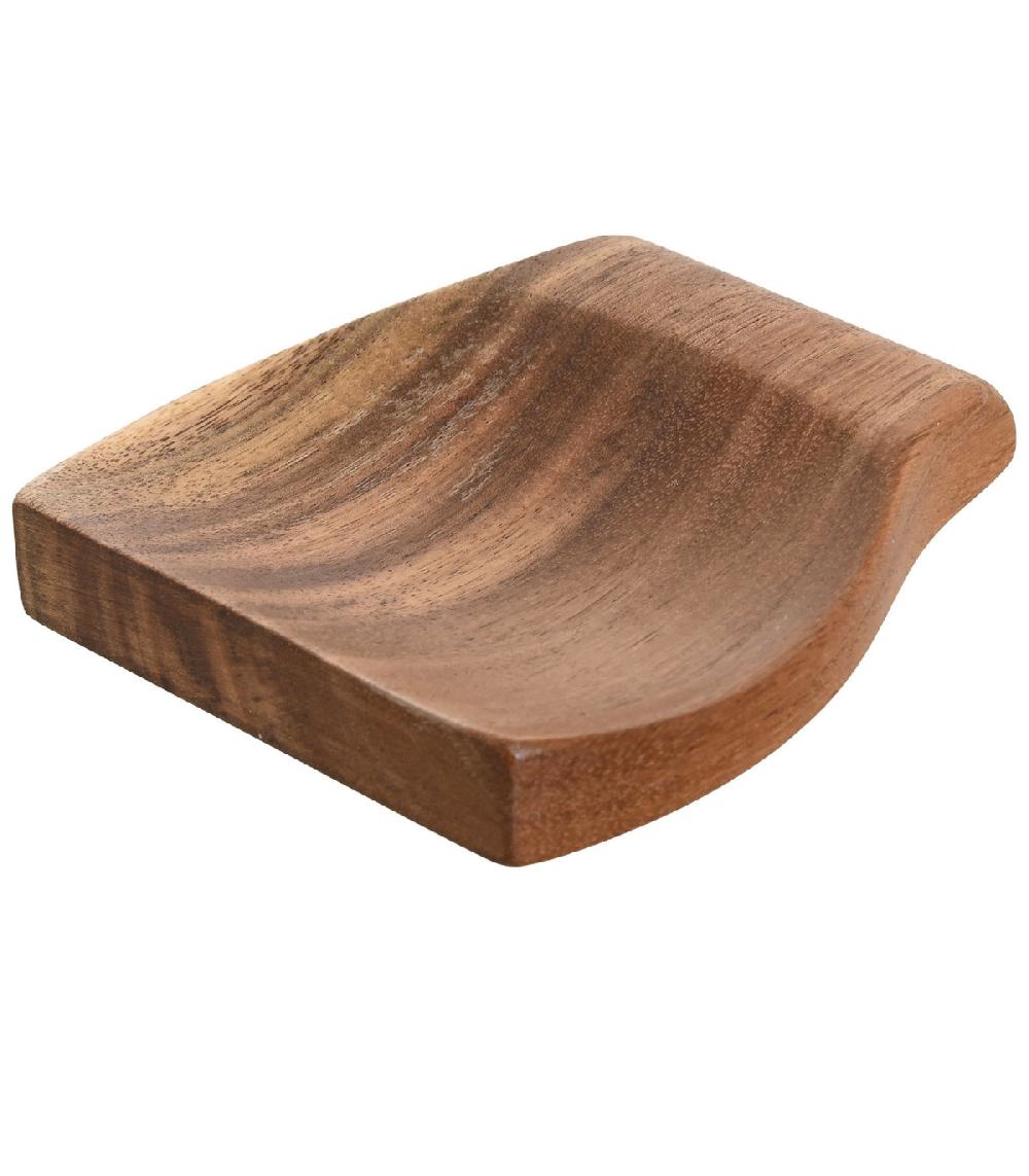 wadiga Repose cuillère en bois d'acacia 11x12x2cm