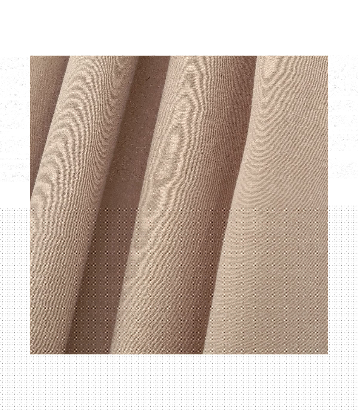 Wadiga Rideau Coton Et Polyester Beige - 140x260cm