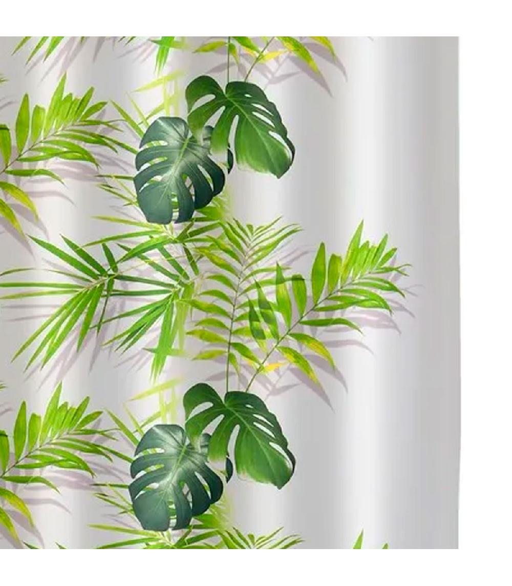 Wadiga Rideau De Douche Feuillage Vert