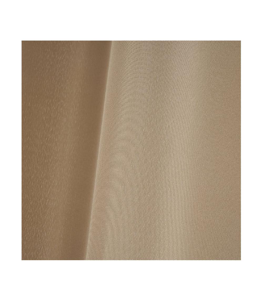 Wadiga Rideau Toile Oxford Beige Foncé - 140x260cm