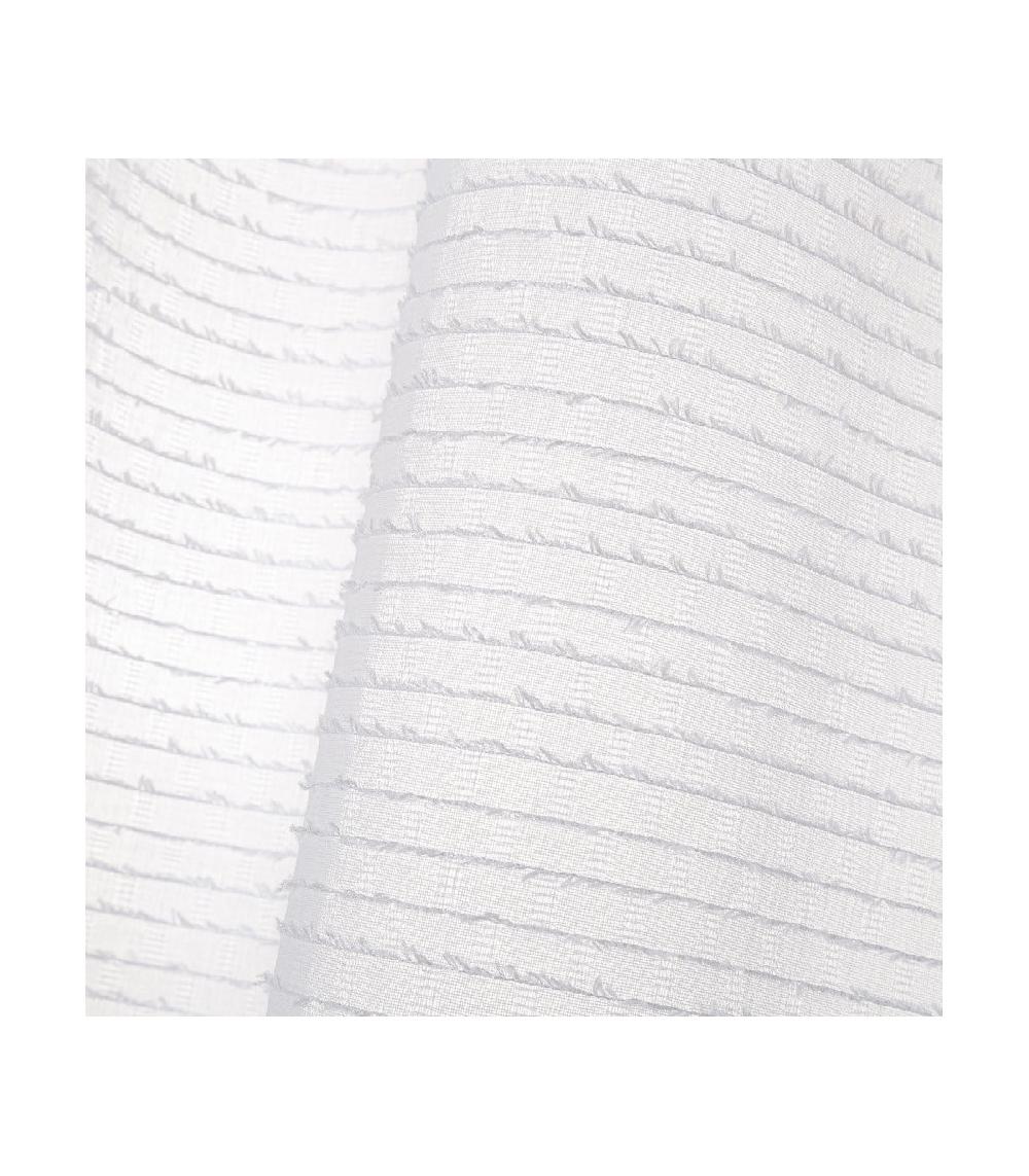Wadiga Rideau Voilage Blanc - 140x260cm
