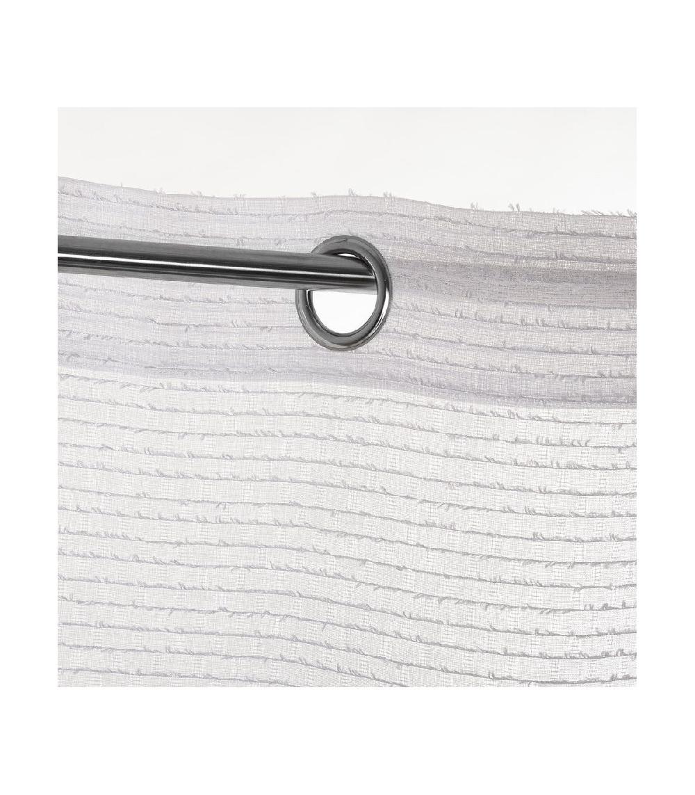 Wadiga Rideau Voilage Blanc - 140x260cm