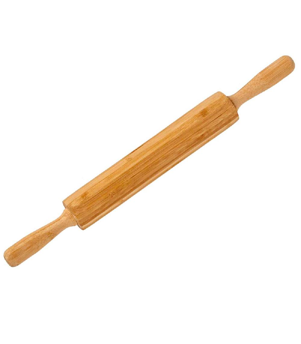 Wadiga Rouleau à Pâtisserie En Bambou - 5x5x50.8cm