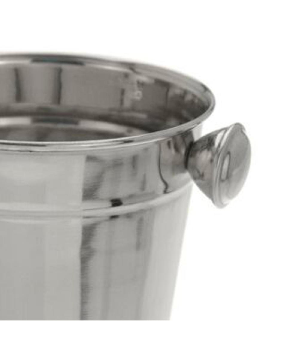 Wadiga Seau à Glaçons En Acier Inoxydable Poignées