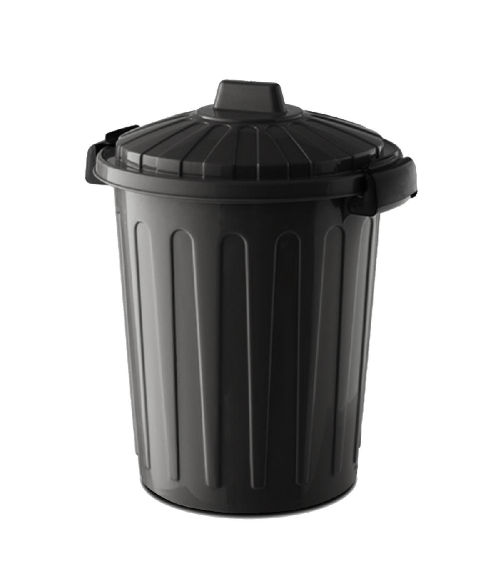 Wadiga Set De 2 Bacs Hermétiques Poubelles 50L