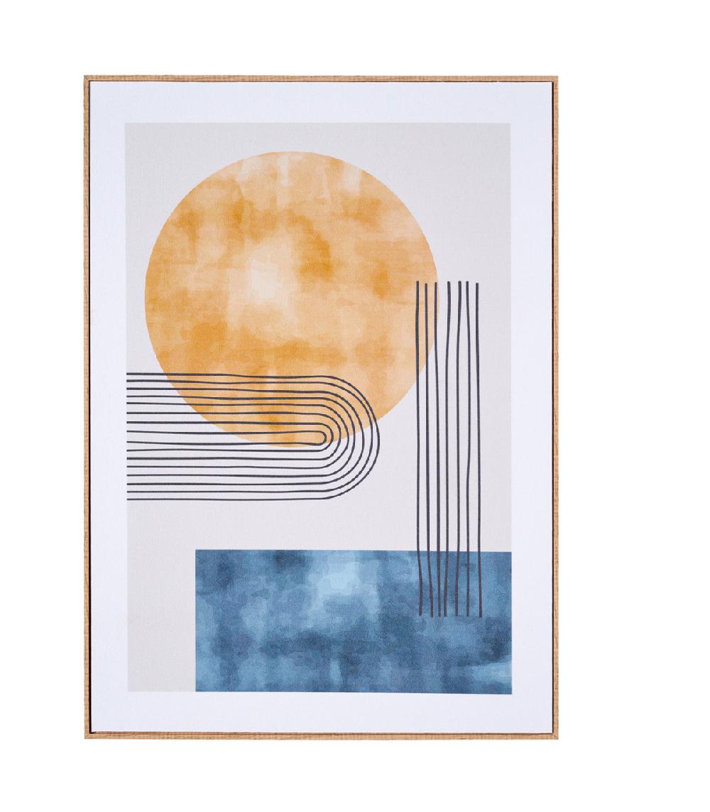 Wadiga Set De 2 Tableaux Décoratifs Abstraits