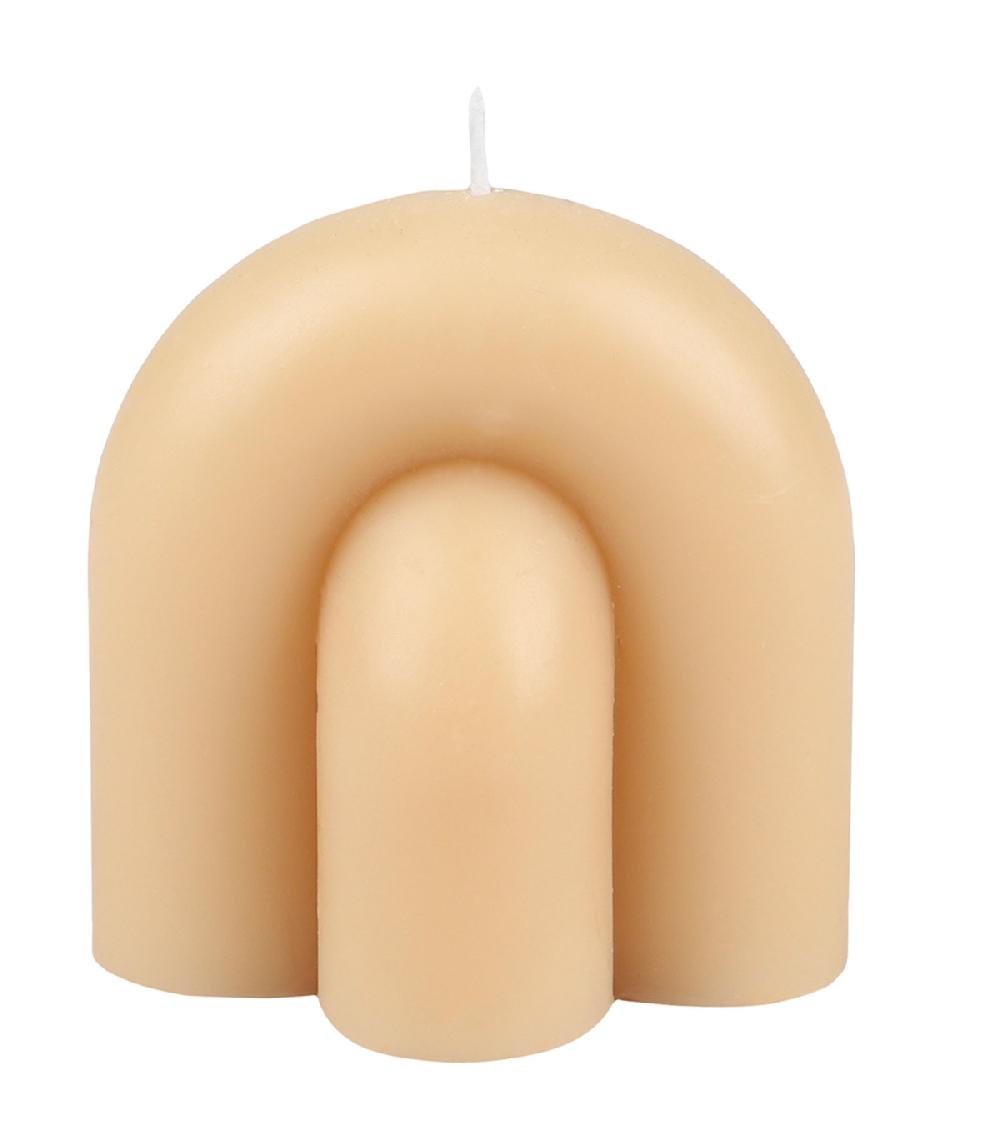 Wadiga Set De 3 Bougies Arches Bubbles 9x6.5x10cm