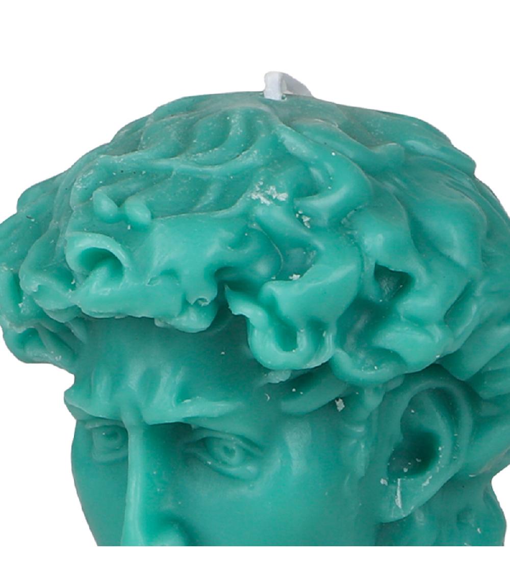 Wadiga Set De 3 Bougies Statuettes Greco 11x9x15cm