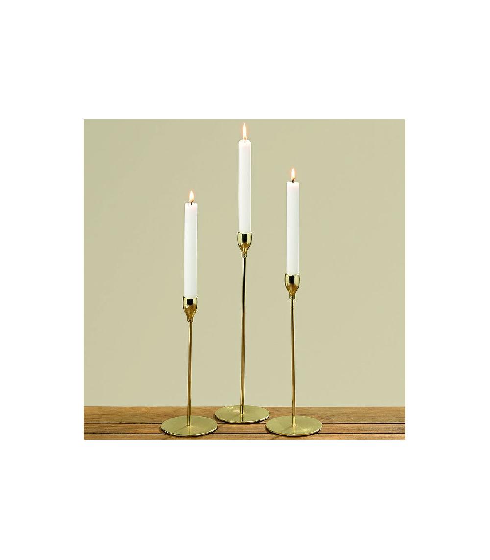 Wadiga Set De 3 Chandeliers De Table Dorés