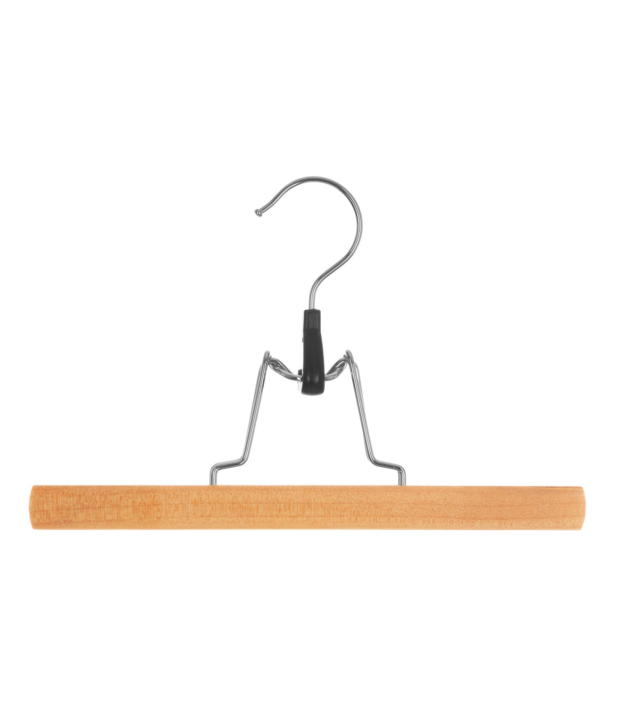 wadiga Set de 3 cintres à pince classique en bois