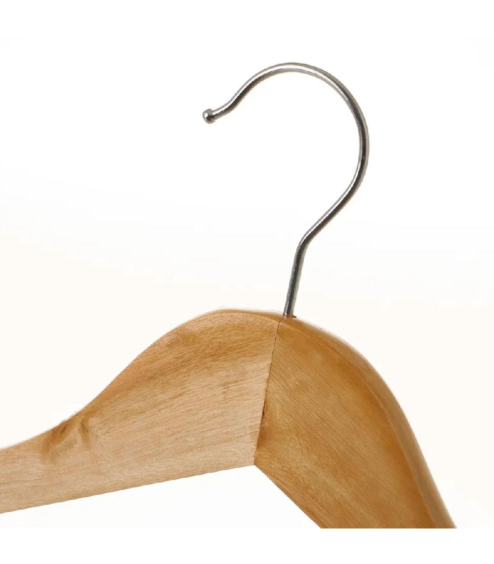 Wadiga Set De 3 Cintres Classiques En Bois