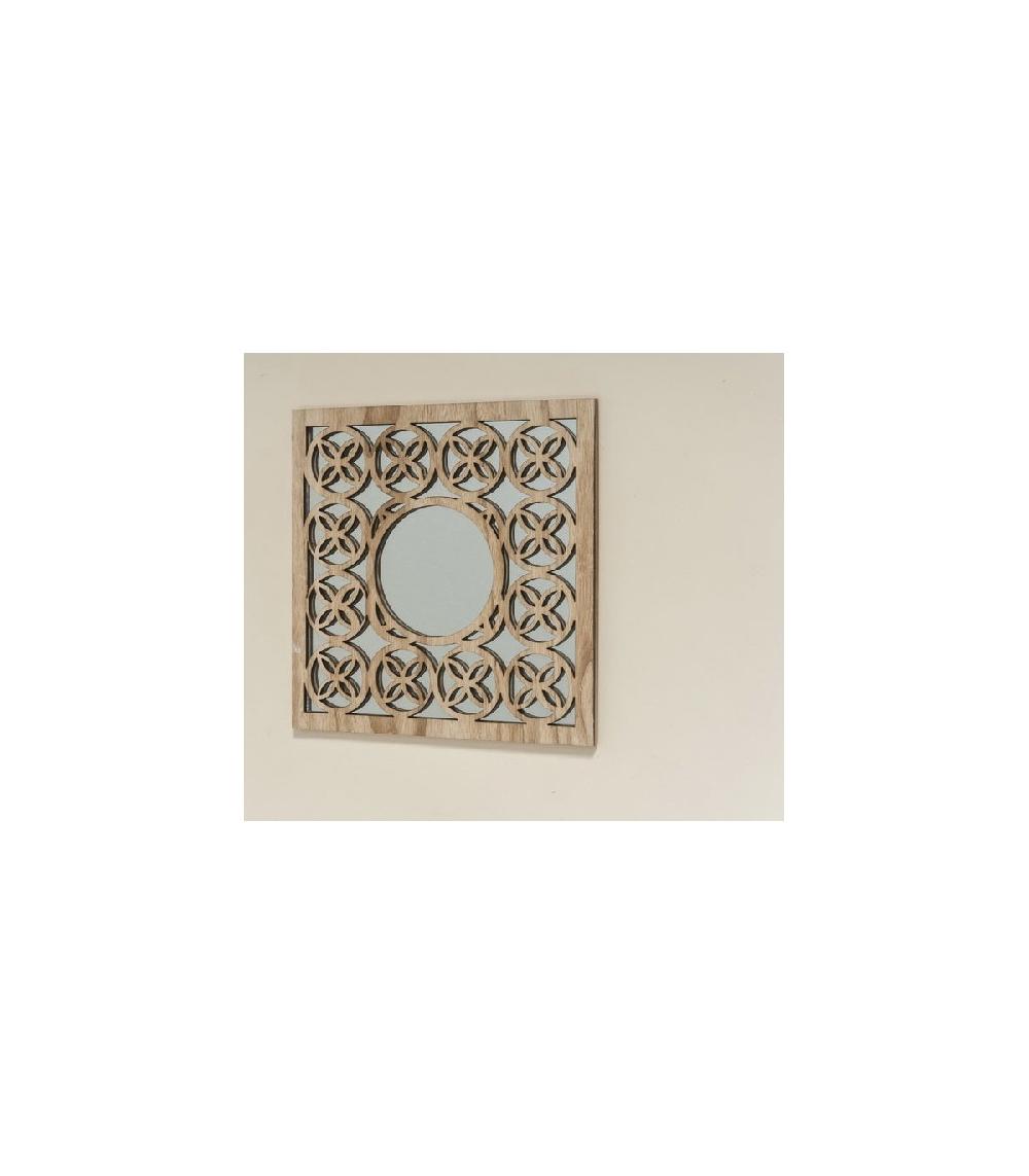 Wadiga Set De 3 Miroirs Orientaux Bois