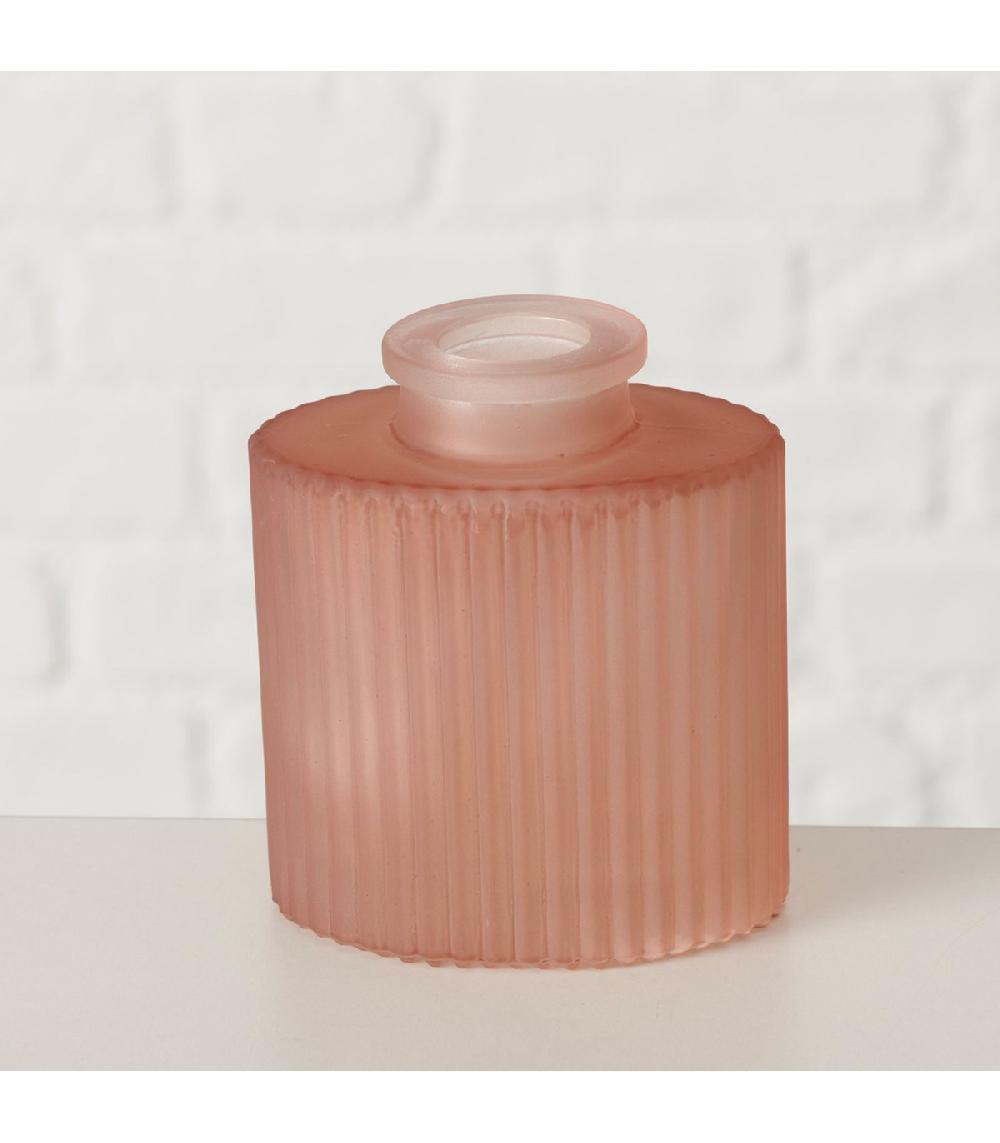 Wadiga Set De 3 Petits Vases En Verre Strié