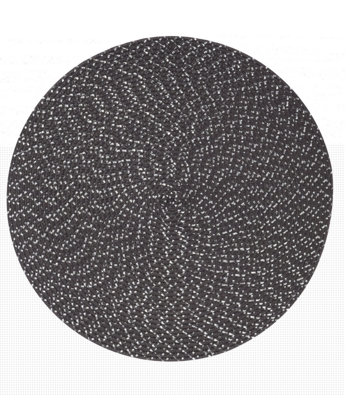 Wadiga Set De 4 Sets De Table Ronds Gris - 38cm