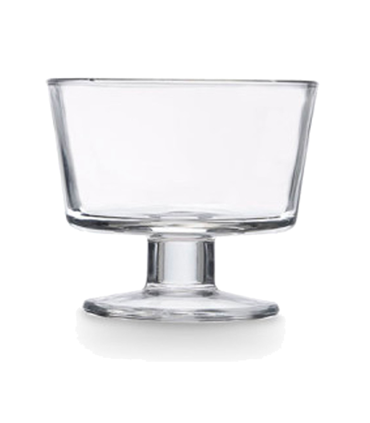 Wadiga Set De 6 Coupes à Glace En Verre 10x10x9cm