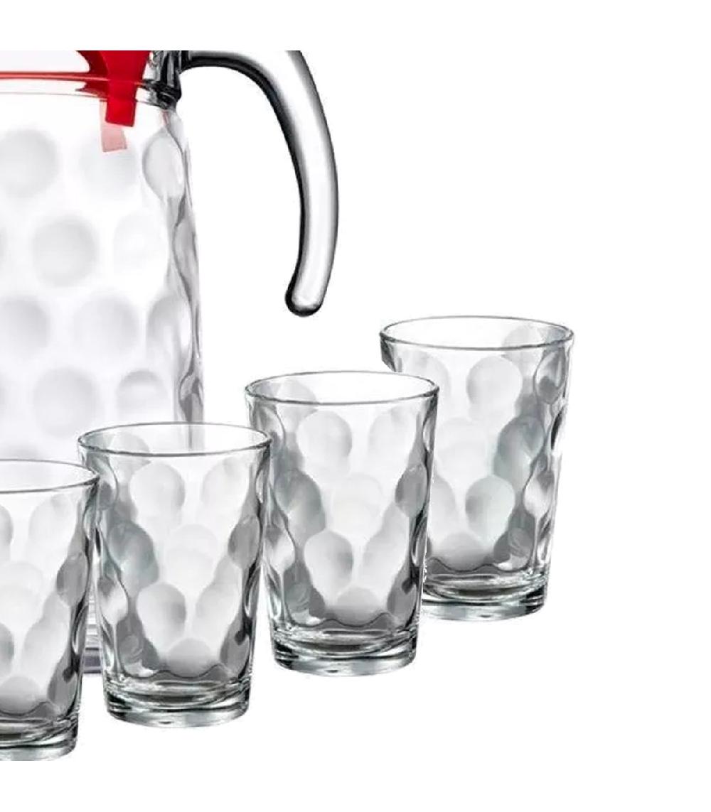 Wadiga Set De 6 Verres + 1 Pichet