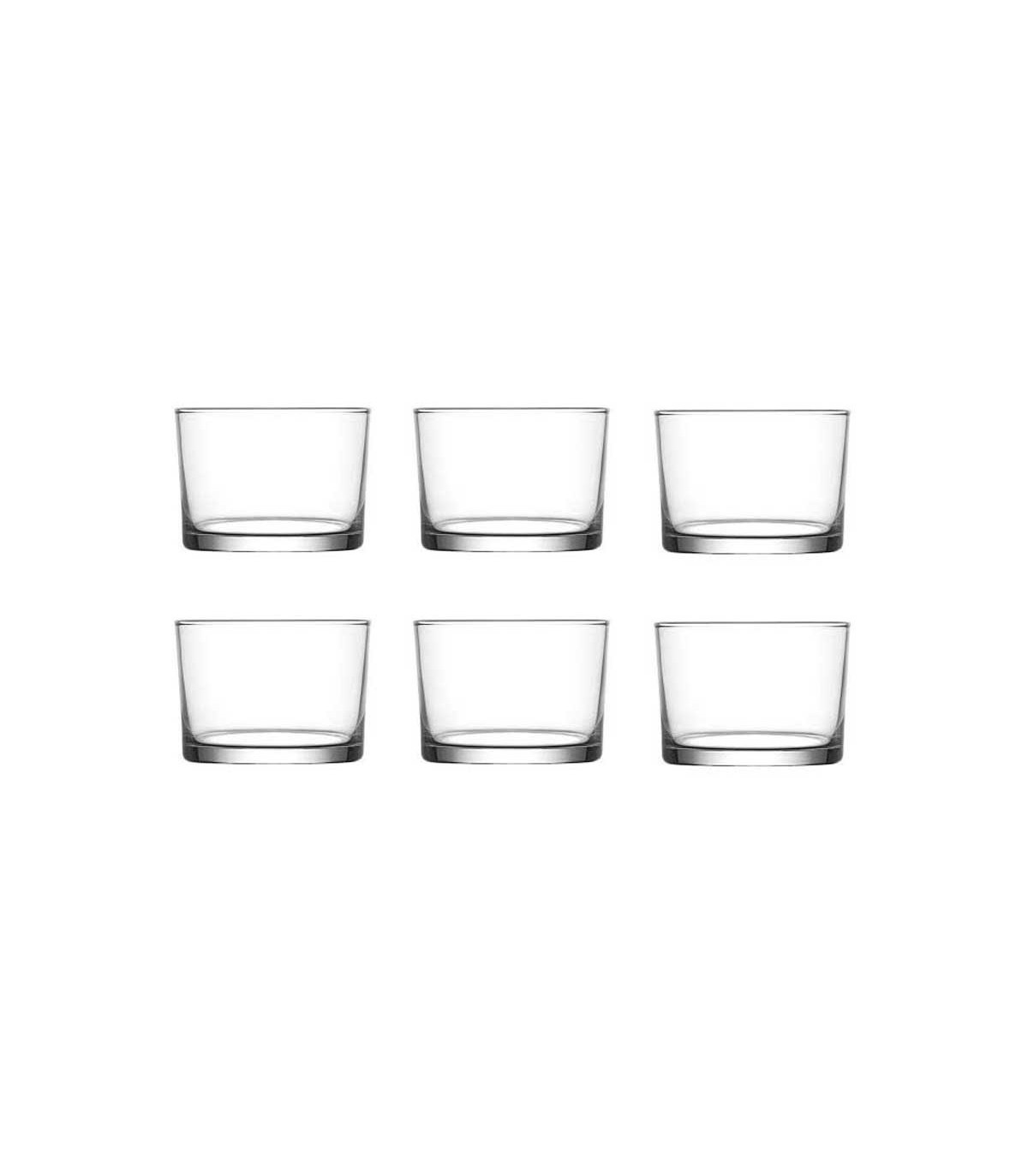wadiga Set de 6 Verres à Eau en Verre - Bodega