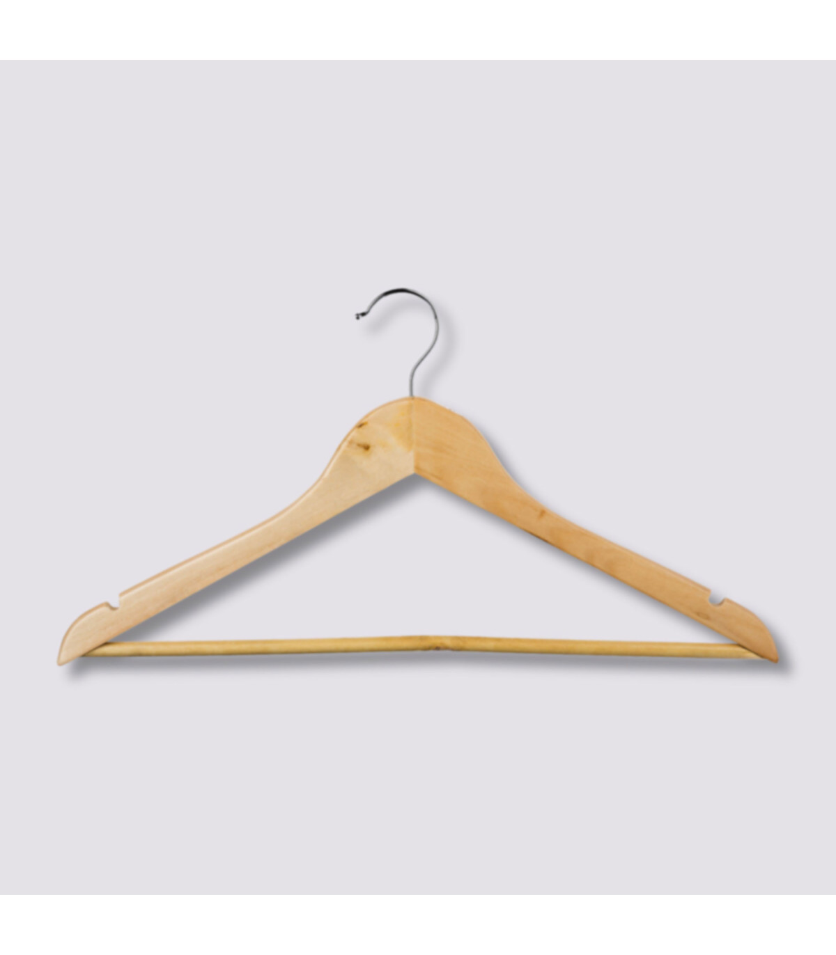 Wadiga Set De 8 Cintres Classiques En Bois