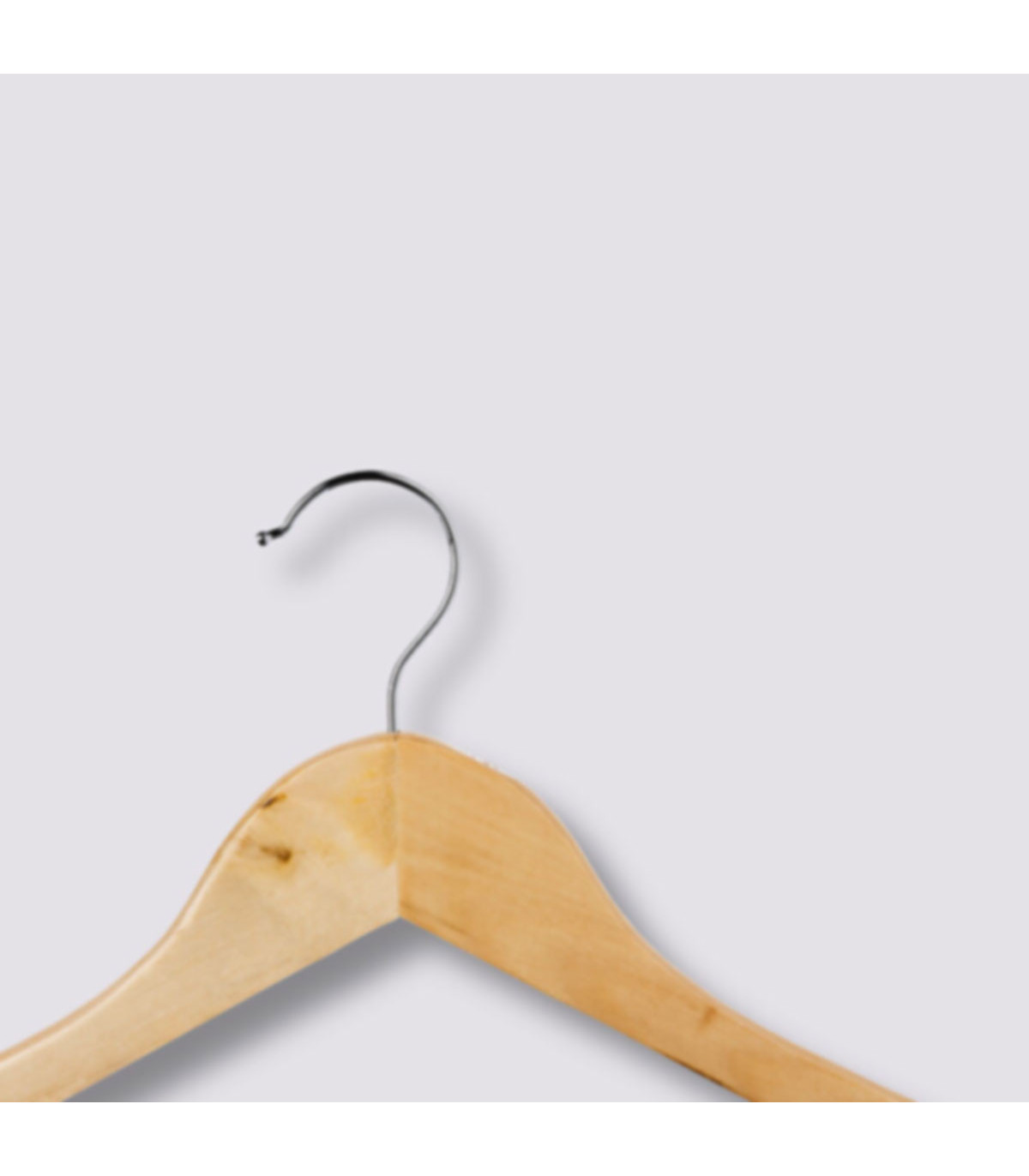 Wadiga Set De 8 Cintres Classiques En Bois