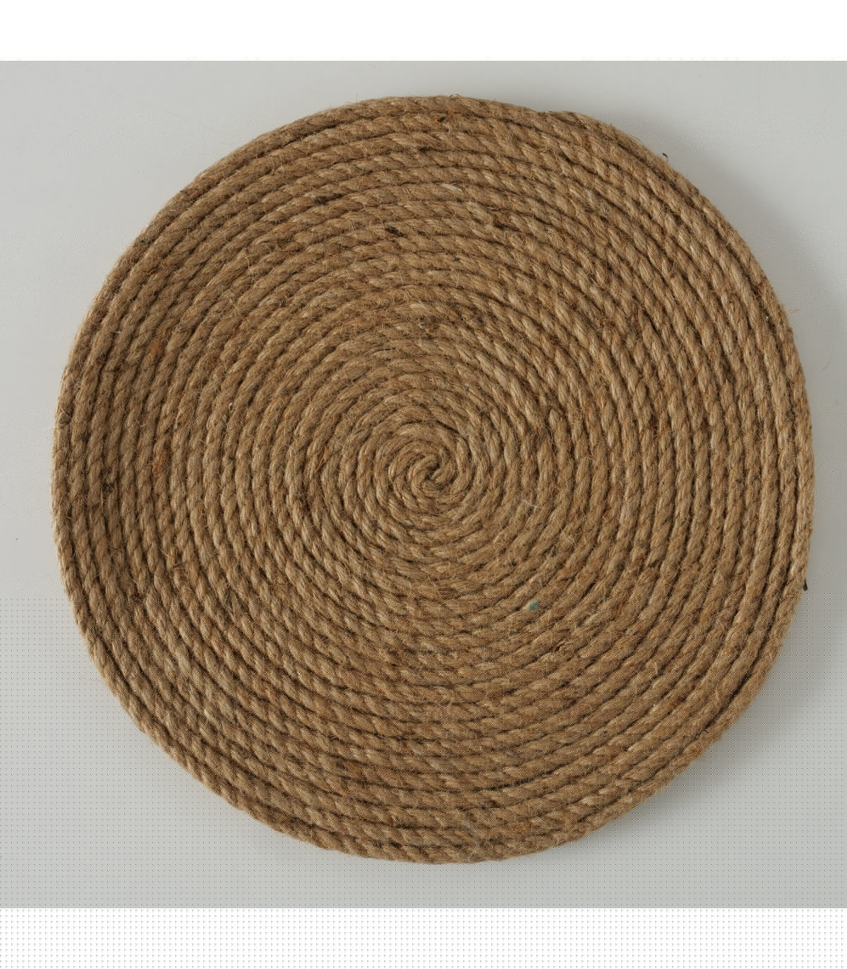 Wadiga Set De Table En Jute Rond - Diamètre 38cm