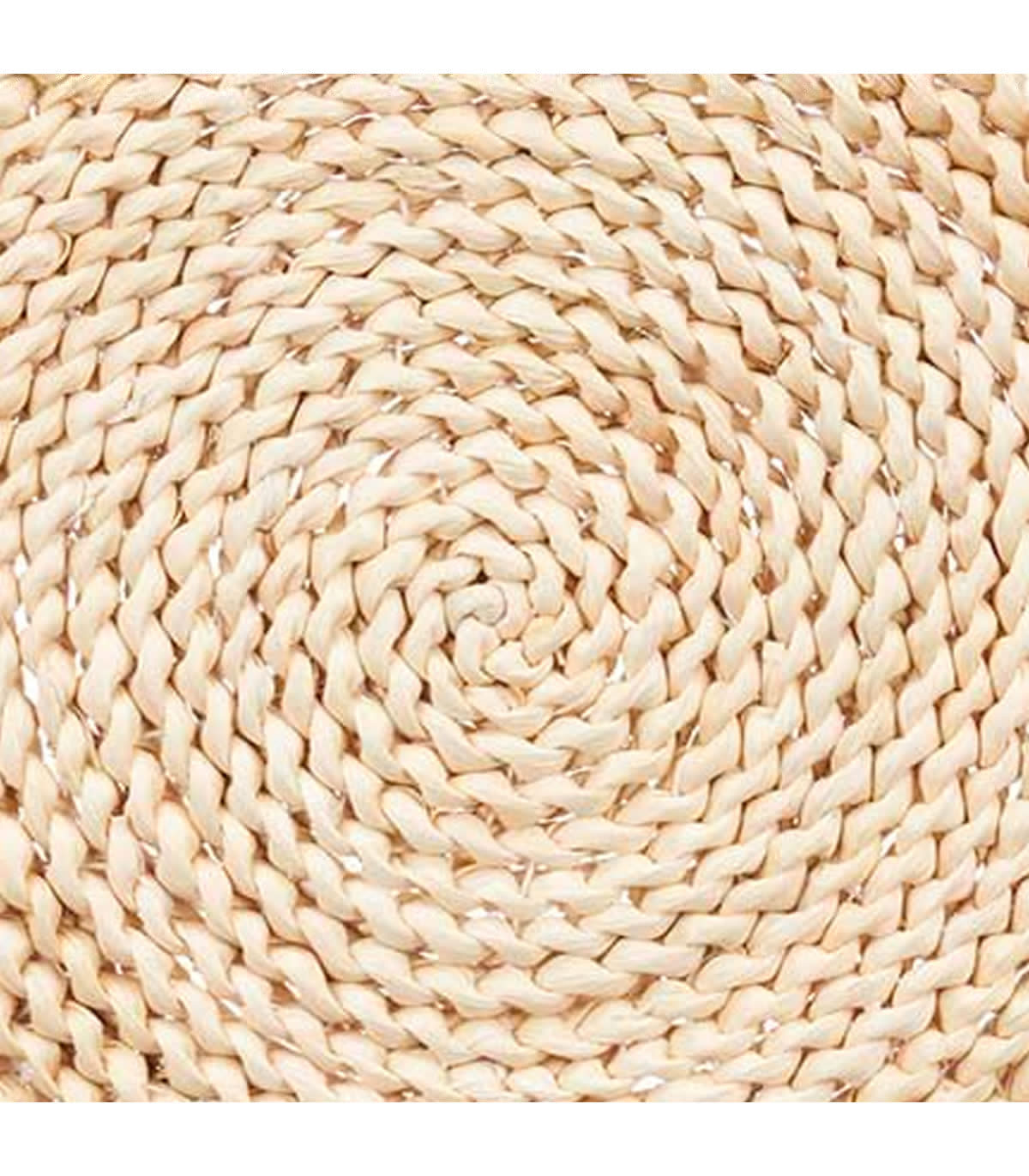 Wadiga Set De Table Rond Fibres Naturelles 25cm
