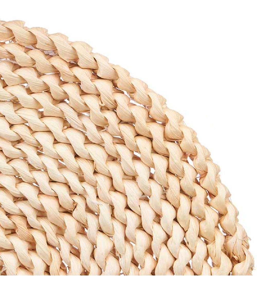 Wadiga Set De Table Rond Fibres Naturelles 35cm