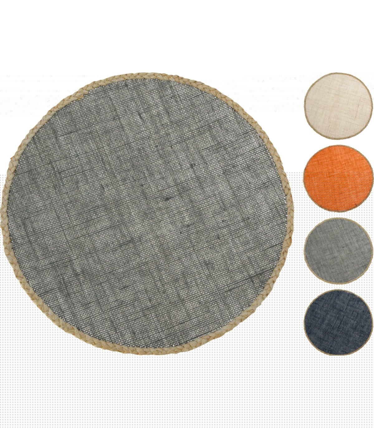 Wadiga Set De Table Rond Multicolore - Set De 4