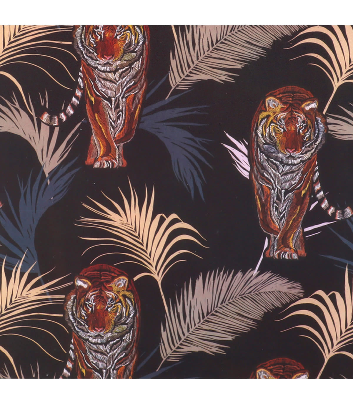 Wadiga Set De Table Vinyle Motif Jungle - Set De 12