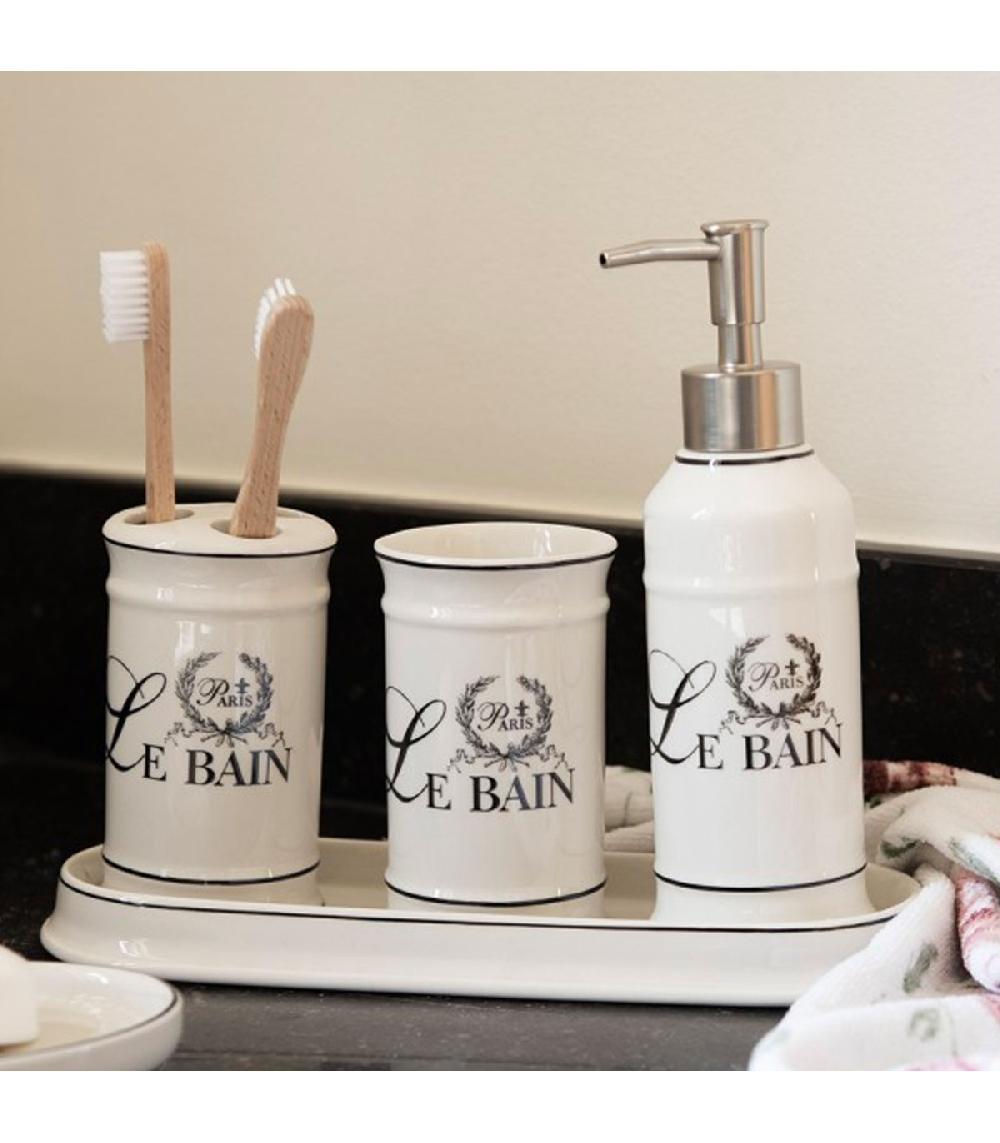 Wadiga Set Salle De Bain Céramique Beige Le Bain