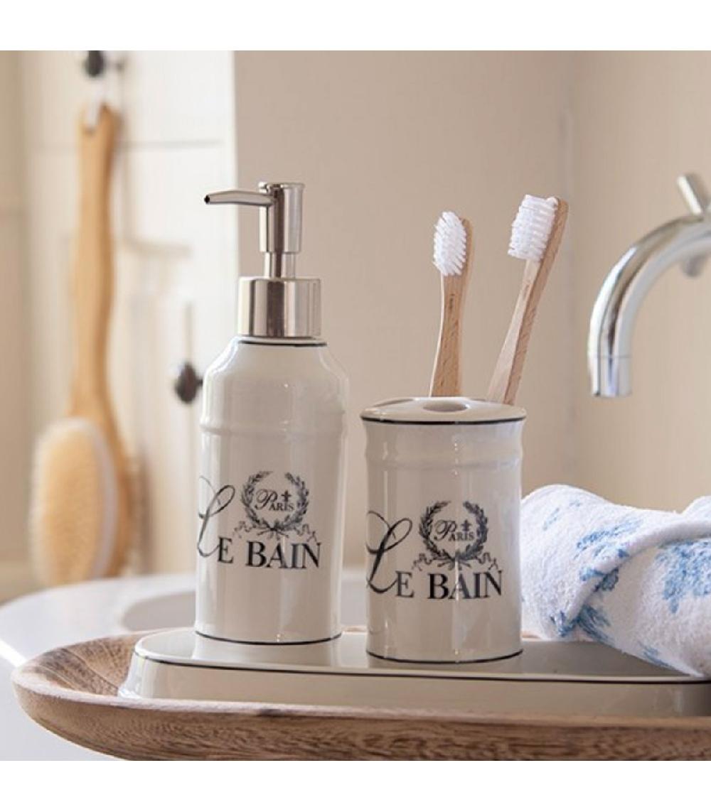 Wadiga Set Salle De Bain Céramique Beige Le Bain