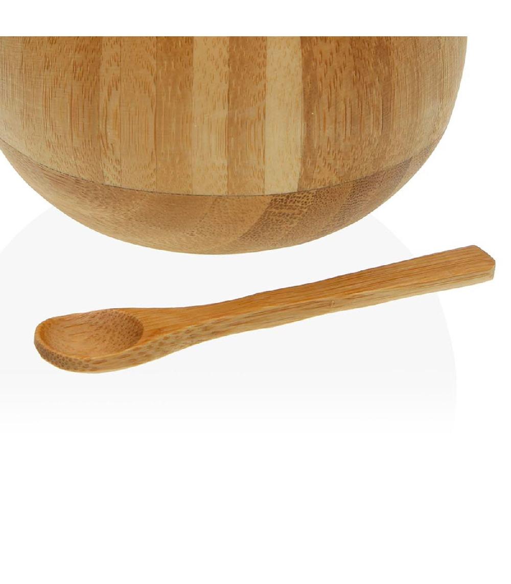 Wadiga Sucrier En Bambou 8.8x8.8x6.8cm