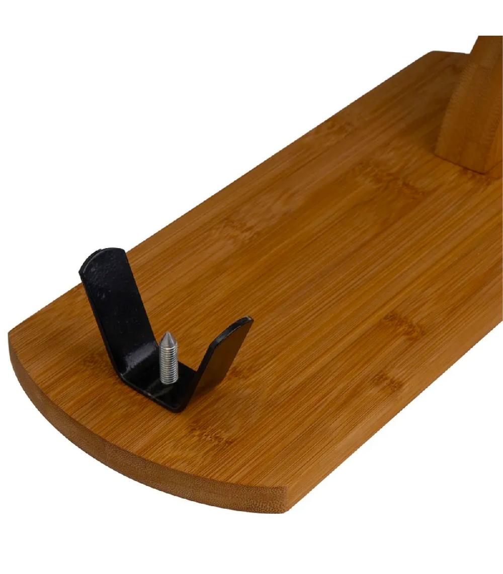 Wadiga Support à Jambon En Bambou 45x16x43cm