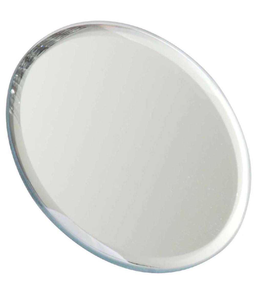 wadiga Support bougie miroir rond diamètre 10cm