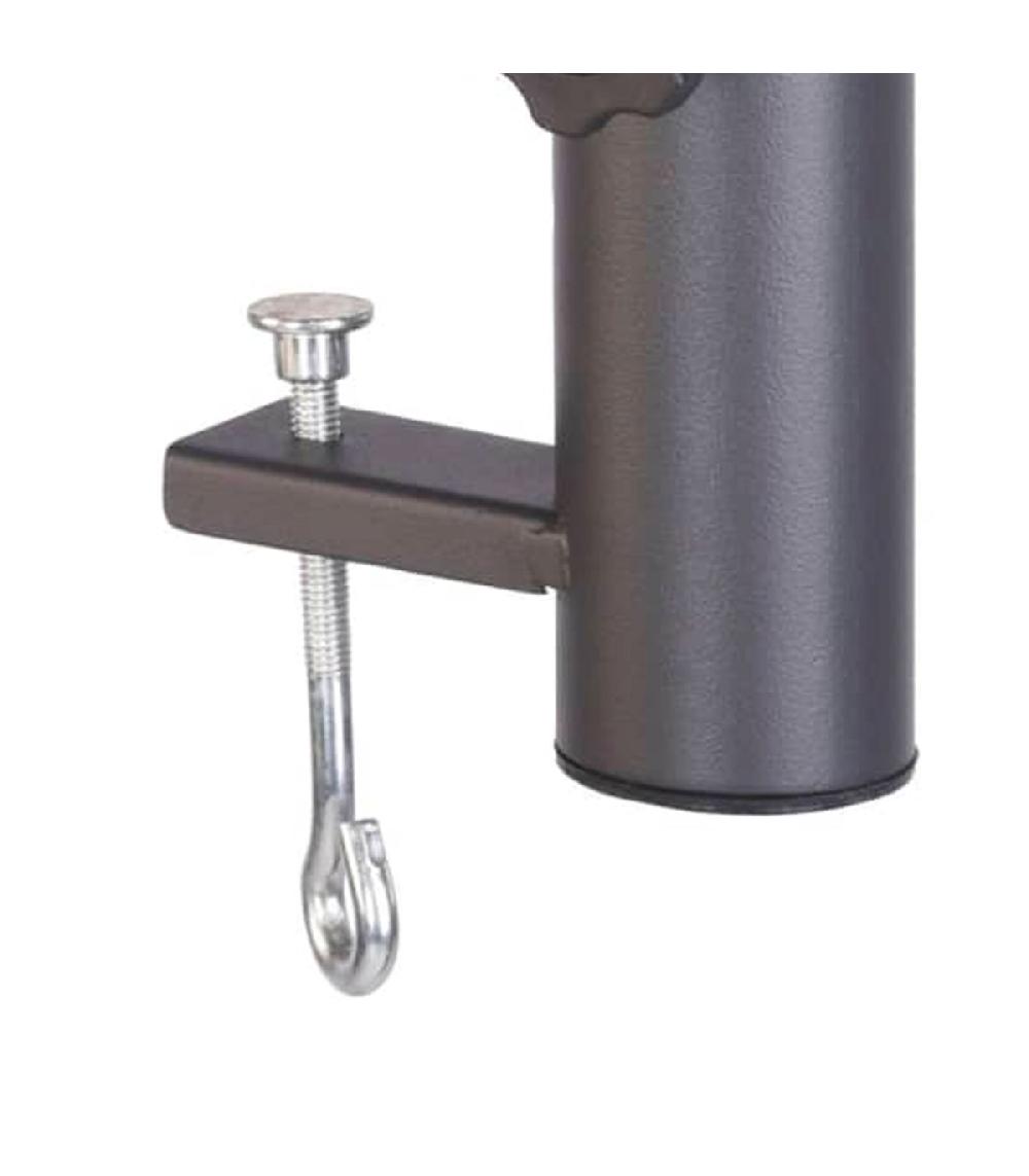 Wadiga Support De Parasol Pour Balcon Gris