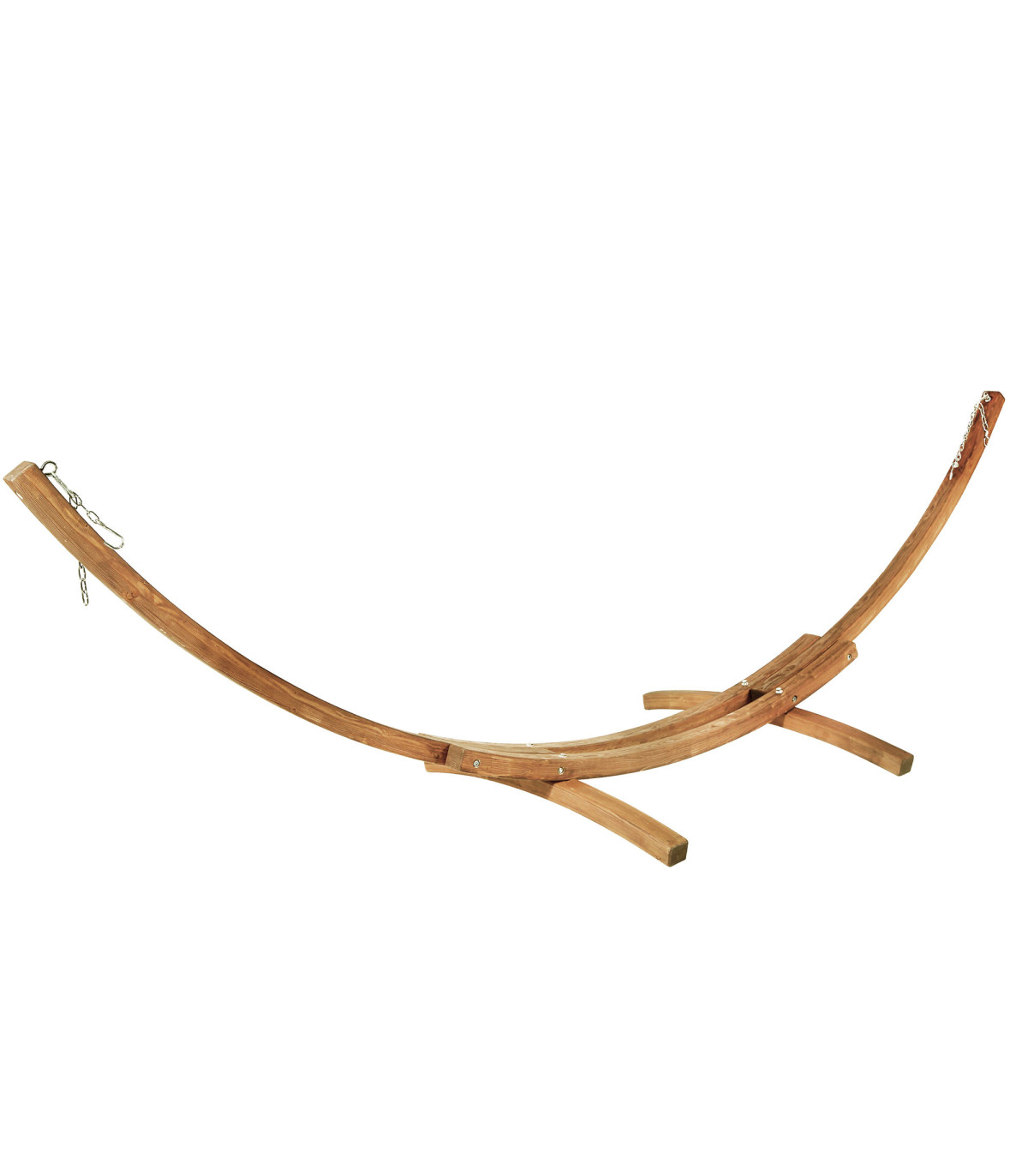 wadiga Support hamac en bois 326x120x120cm