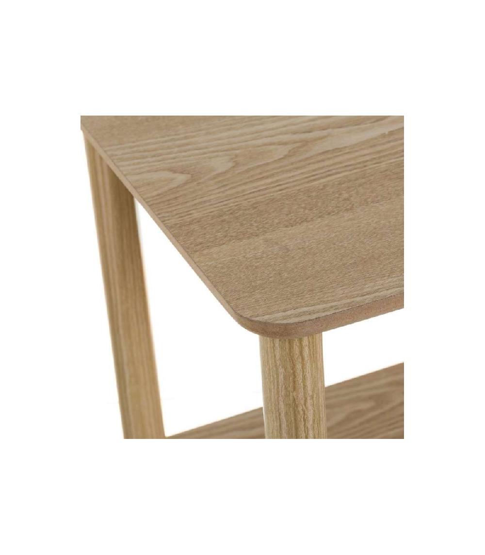 Wadiga Table Basse 2 Plateaux Bois Pin Et MDF