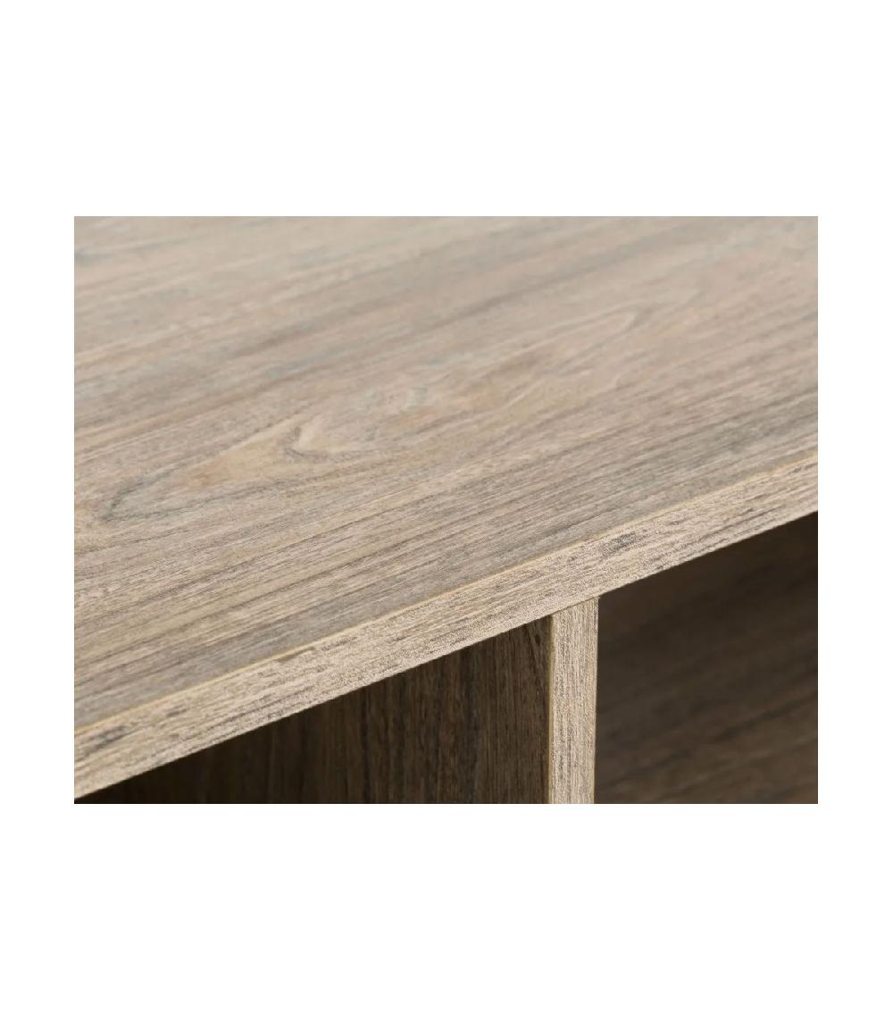 Wadiga Table Basse Rectangulaire 2 Casiers