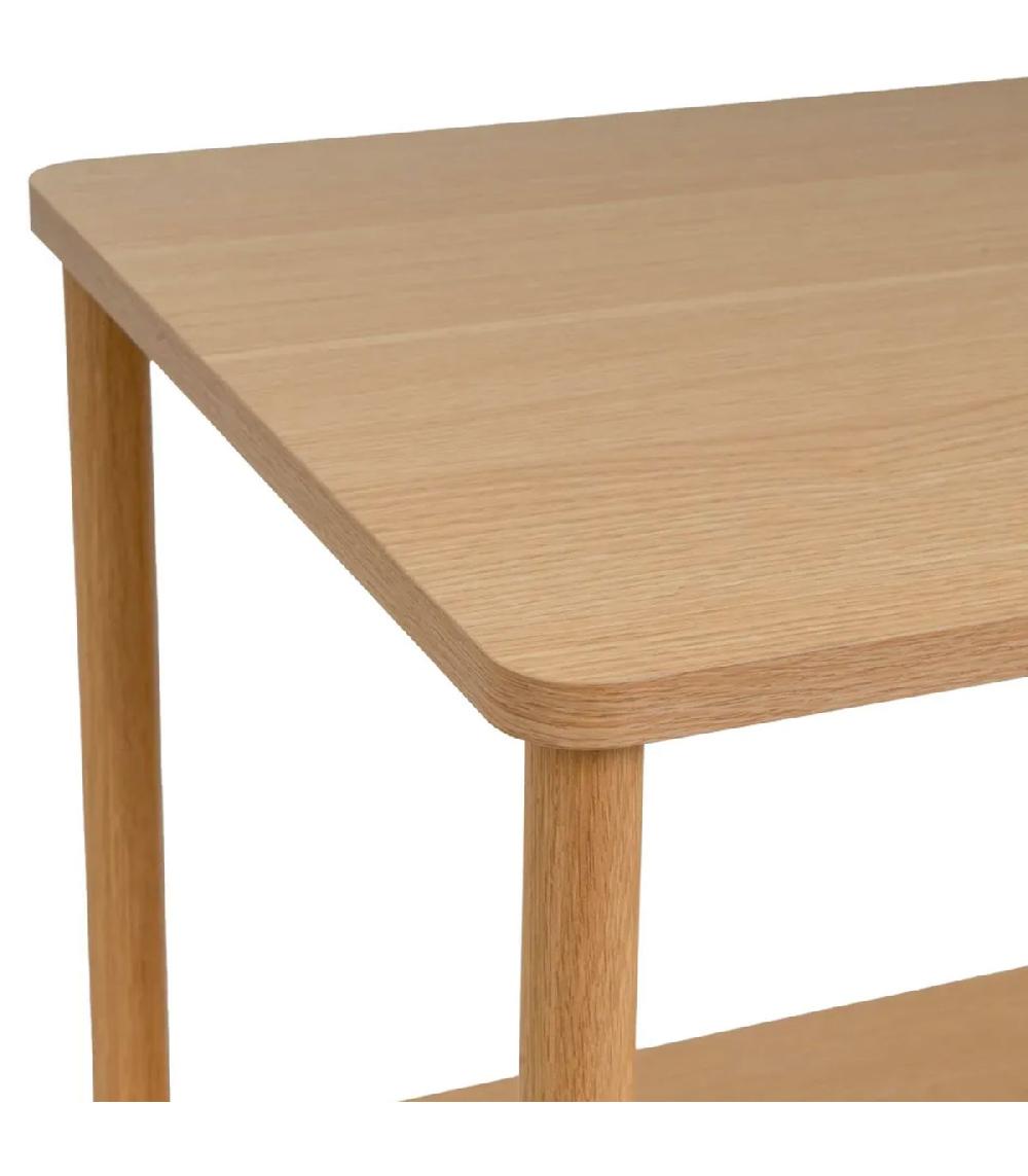 Wadiga Table Basse Rectangulaire Bois 80x40x41cm