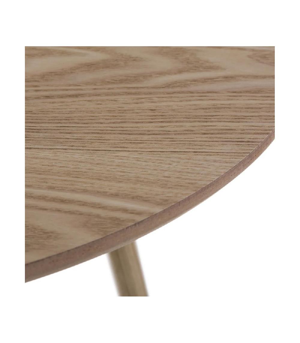 Wadiga Table Basse Ronde En Bois MDF