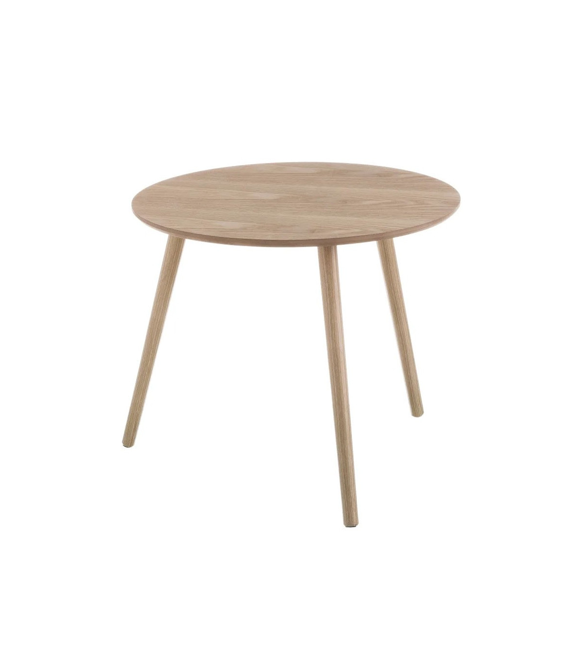 wadiga Table Basse Ronde en Bois MDF