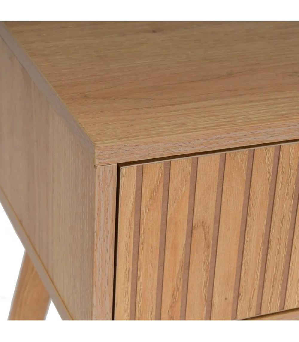 Wadiga Table De Chevet 1 Tiroir Bois 45x34x59cm