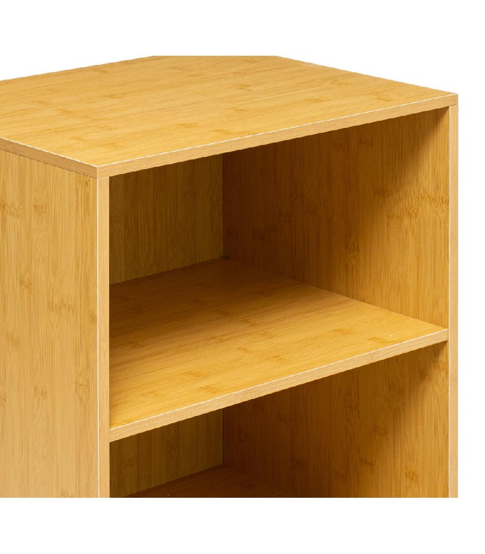 Wadiga Table De Chevet Bois - 45x35x70cm