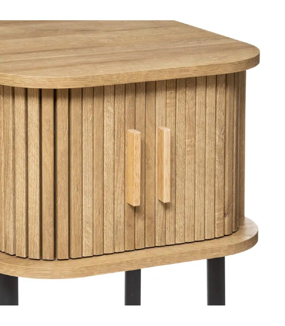Wadiga Table De Chevet En Bois 40x40x53cm