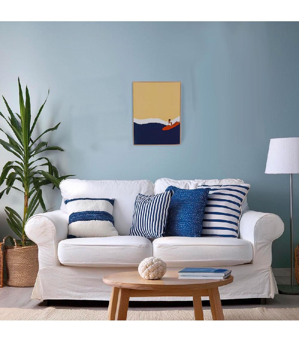Wadiga Tableau Affiche Surf 30x40cm