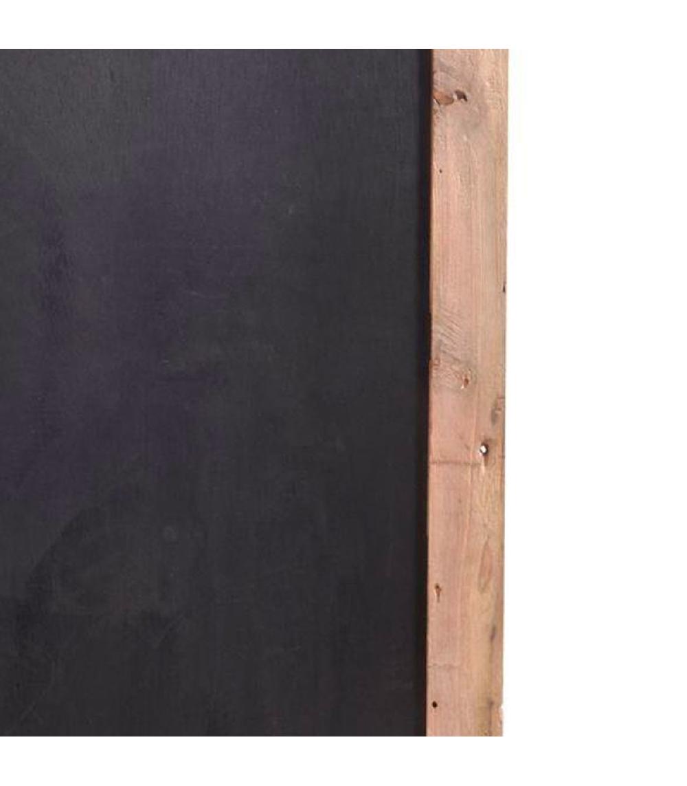 Wadiga Tableau Ardoise Mural Bois De Teck 100x70cm