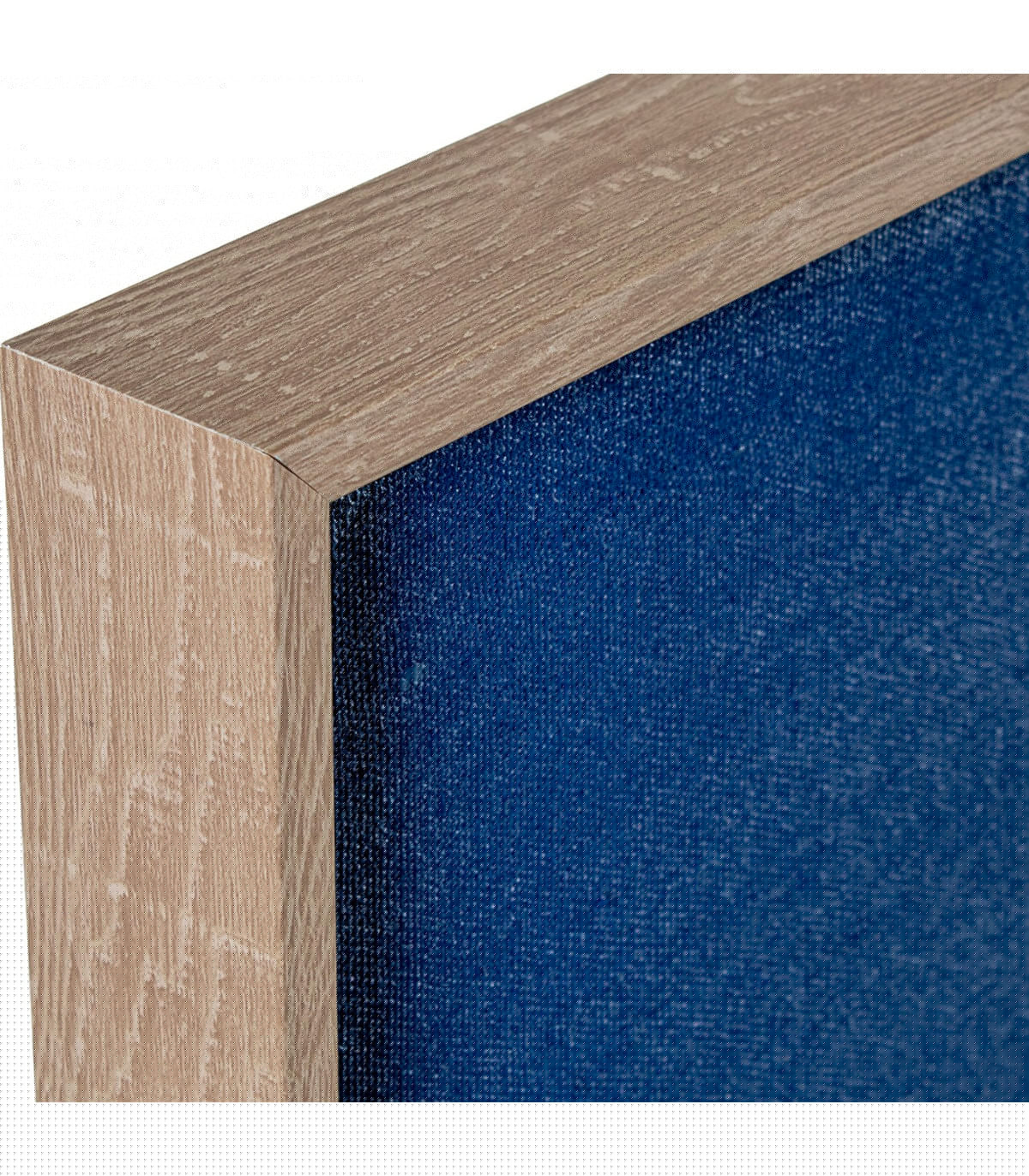 Wadiga Tableau Décoratif Abstrait Bleu 80x3x100cm